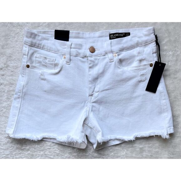 NWT Blank NYC The Essex Great White Classic Cut Off Short, Size 29 - Picture 11 of 16
